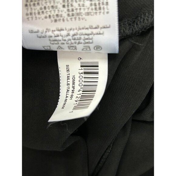 NWT BCBGeneration Women's Medium Black V-Neck Faux Wrap Midi Dress Pockets - Picture 9 of 13